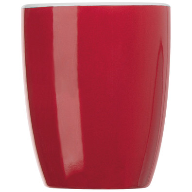Farbige Tasse aus Keramik, 300 ml, rot