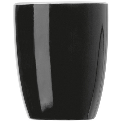 Farbige Tasse aus Keramik, 300 ml, schwarz