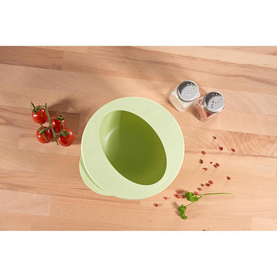 Food-Bowl ToGo, 1,0 l, geselliges grün/transparent