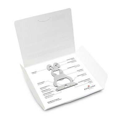 ROMINOX® Key Tool Bunny / Hase (16 Fkt.) im Motiv-Mäppchen Osterhase, grün