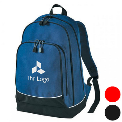 HALFAR City-Rucksack, rot
