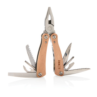 XD COLLECTION Multitool Wood, groß, braun
