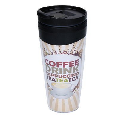 Isolierbecher Gusto, 350 ml, weiß