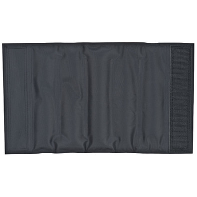 Kühlmanschette aus Nylon mit integrierten Pads, schwarz