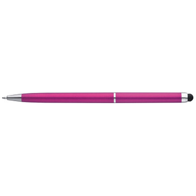 Kugelschreiber mit Touchfunktion, blaue Mine, pink
