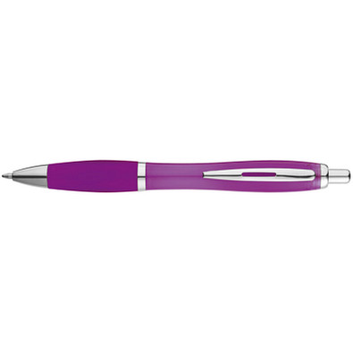 LANCE® Kugelschreiber Rio, blaue Mine, lila-transparent