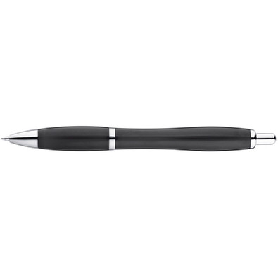 LANCE® Kugelschreiber Rio, blaue Mine, schwarz-opak