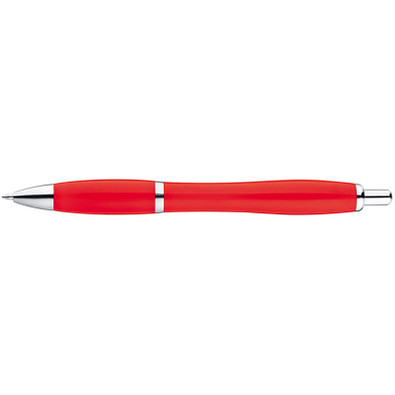 LANCE® Kugelschreiber Rio, blaue Mine, rot-opak