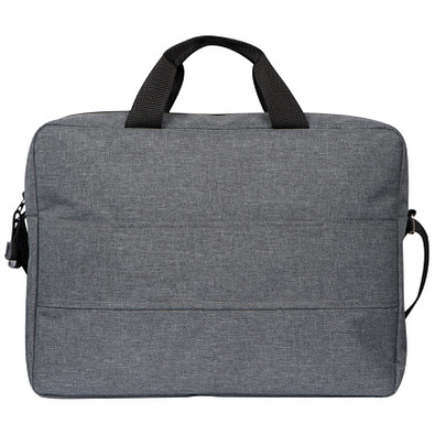 Laptoptasche aus Polyester, grau