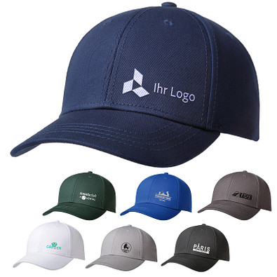 6-Panel-Cap Jack, weiß
