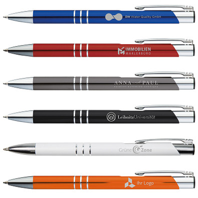 LANCE® Metall-Kugelschreiber Minsk metallic, titan