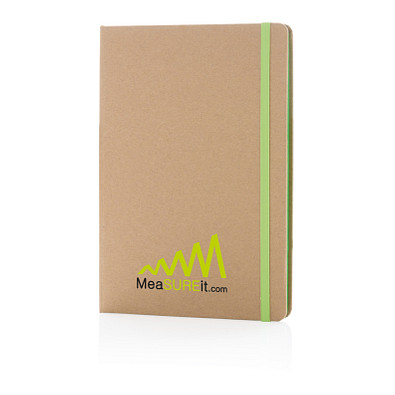 XD COLLECTION Nachhaltiges Notizbuch, DIN A5, grün