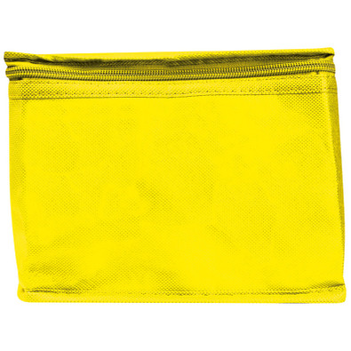 Non-Woven Kühltasche für 6 Dosen, gelb