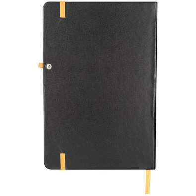 Notizbuch BlackLine, DIN A5, schwarz/orange