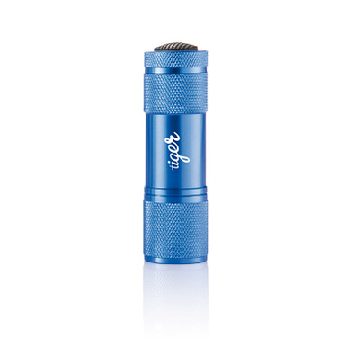 XD COLLECTION Aluminiumtaschenlampe Quattro, blau