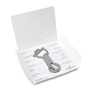 ROMINOX® Key Tool, Snake - 18 Funktionen, silber