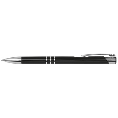 Schreibset bestehend aus einem Kugelschreiber und einem Rollerball, schwarz