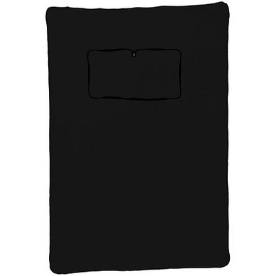 Set Fleecedecke + Thermoskanne Liverpool, schwarz