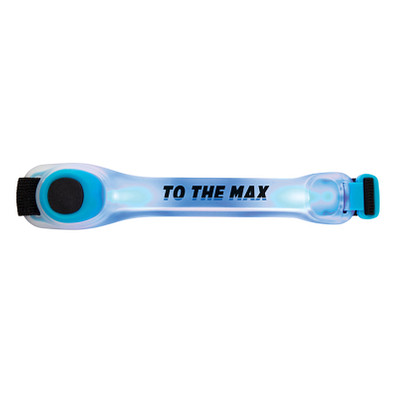XD COLLECTION Sicherheitsband mit LED, blau/schwarz