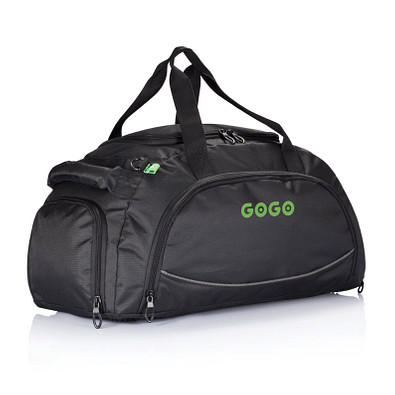 XD COLLECTION Sporttasche Florida, PVC frei, schwarz