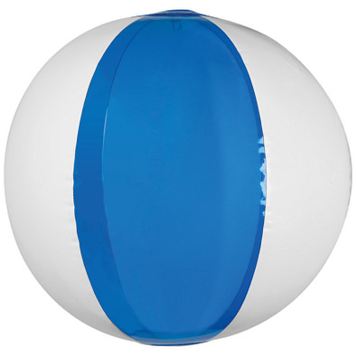Strandball bicolour, phthalatfrei, blau