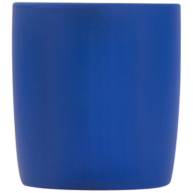 Tasse matt gummiert, 300 ml, blau
