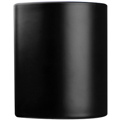 Tasse aussen schwarz, innen farbig, blau