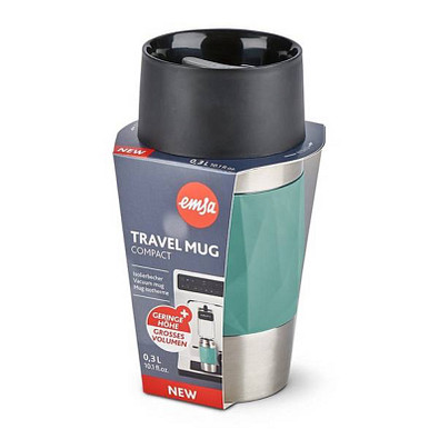 EMSA Isolierbecher Travel Mug Compact, 300 ml, grün