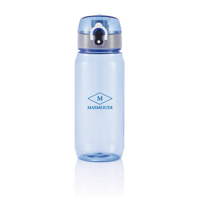 XD COLLECTION Tritanflasche, 600 ml, blau/grau