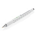 XD COLLECTION Aluminium Tool-Stift 5-in-1, blaue Mine, weiß