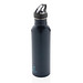 XD COLLECTION Sportflasche Deluxe aus Edelstahl, 710 ml, dunkelblau