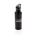 XD COLLECTION Sportflasche Deluxe aus Edelstahl, 710 ml, schwarz