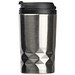 Edelstahlbecher mit Deckel Roma, 250 ml, grau