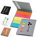 Haftnotiz-Set Neon, schwarz