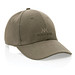 Impact 6 Panel Kappe aus 280gr rCotton mit AWARE Tracer, grün
