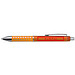 Kugelschreiber Hollywood, blaue Mine, gold-orange