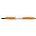 Druckkugelschreiber Mao, blaue Mine, orange