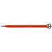 Metall-Drehkugelschreiber Crown, blaue Mine, Orange