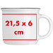 Nostalgietasse aus Keramik, 350ml, weiss