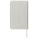 Notizbuch mit Steckfach A6, weiss