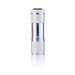 XD COLLECTION Aluminiumtaschenlampe Quattro, silber