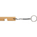 Schlüsselanhänger Bambushandyhalter, beige