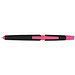 Touch-Kugelschreiber mit Textmarker, blaue Mine, pink