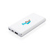 XD COLLECTION Ultraschnelle Powerbank mit PD, 10.000 mAh, weiß
