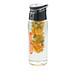 XD COLLECTION Verschließbare Aromaflasche, 700 ml, transparent/grau
