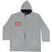 Wende-Regenjacke Nanterre,schwarz / silber