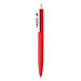 XD COLLECTION Druckkugelschreiber X3 mit Smooth-Touch, blaue Mine, rot/weiß